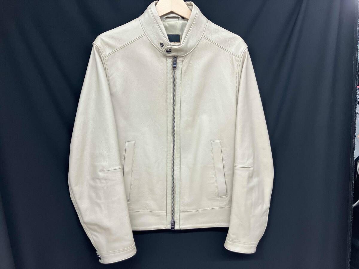HUGO BOSS レギュラーフィット グレインナッパ サイズ44 50532475 ヒューゴボス
