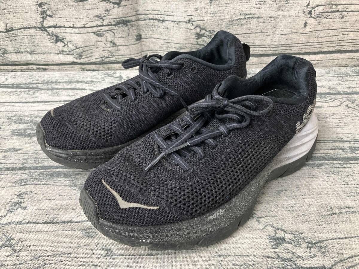 HOKA ブラック ランニングシューズ HOKA ONEONE ランニングシューズ ブラック 23cm - メルカリ