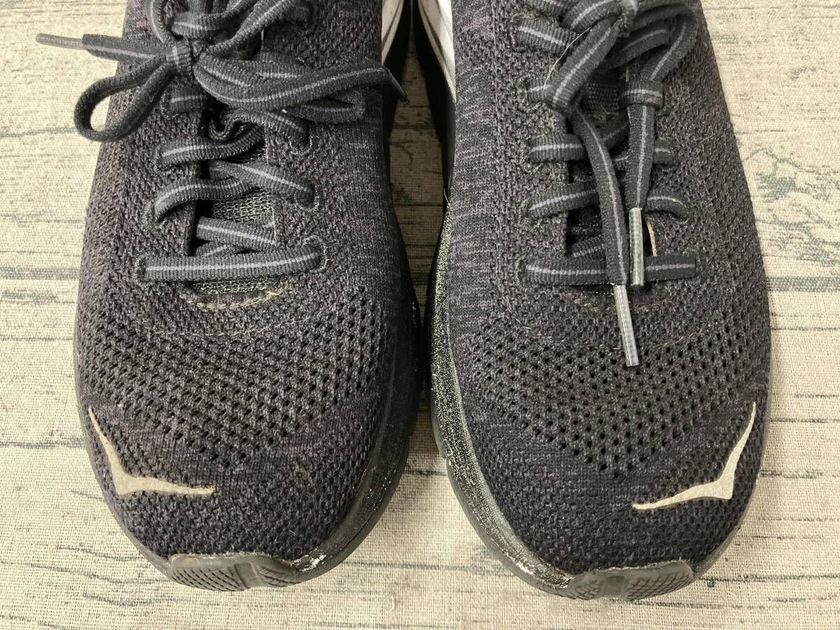 HOKA ONEONE ランニングシューズ ブラック 23cm - メルカリ