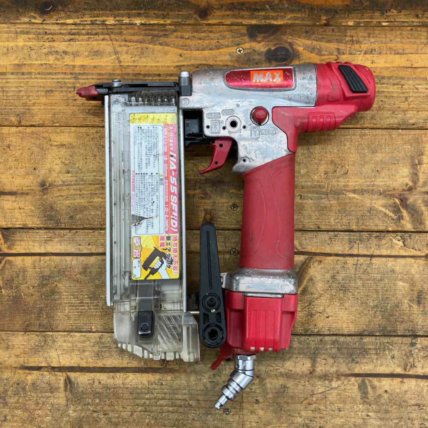 【中古】★マックス(MAX) 高圧フィニッシュネイラ HA-55SF1(D)【所沢店】