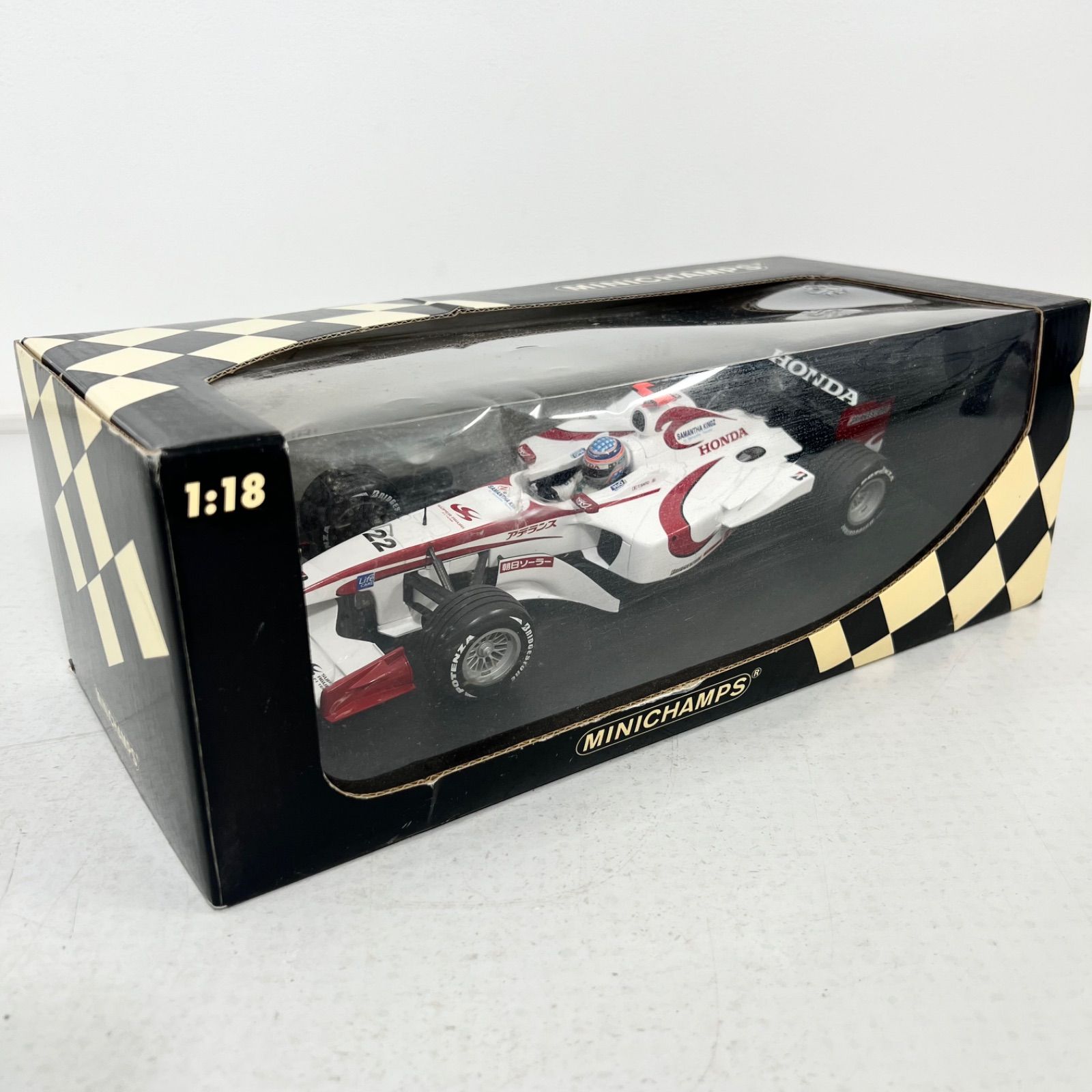 希少レア】MINICHAMPS 1/18 スーパーアグリ ホンダF1 佐藤琢磨 22 鈴木