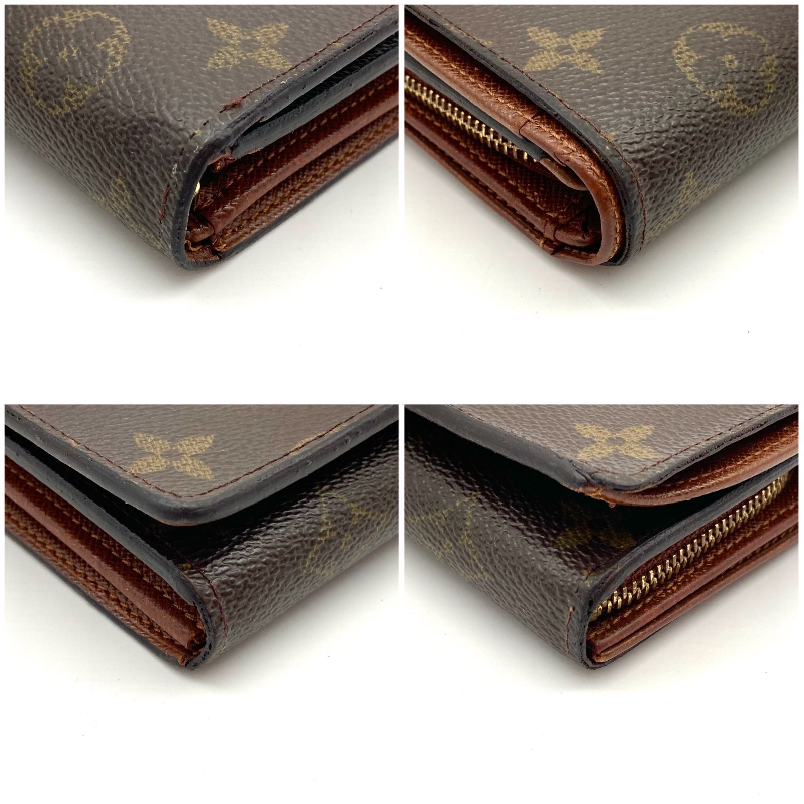 ルイヴィトン ポルトモネ ビエ トレゾール 二つ折り財布 短財布 Y80429