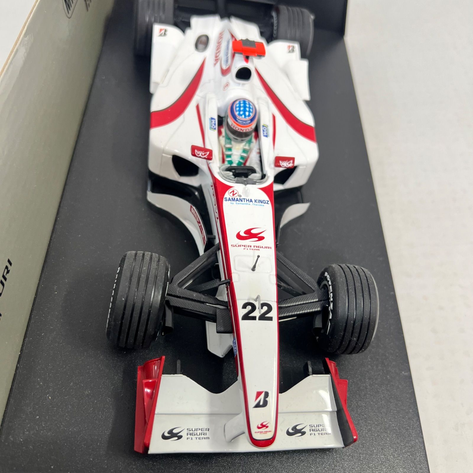 希少レア】MINICHAMPS 1/18 スーパーアグリ ホンダF1 佐藤琢磨 22 鈴木