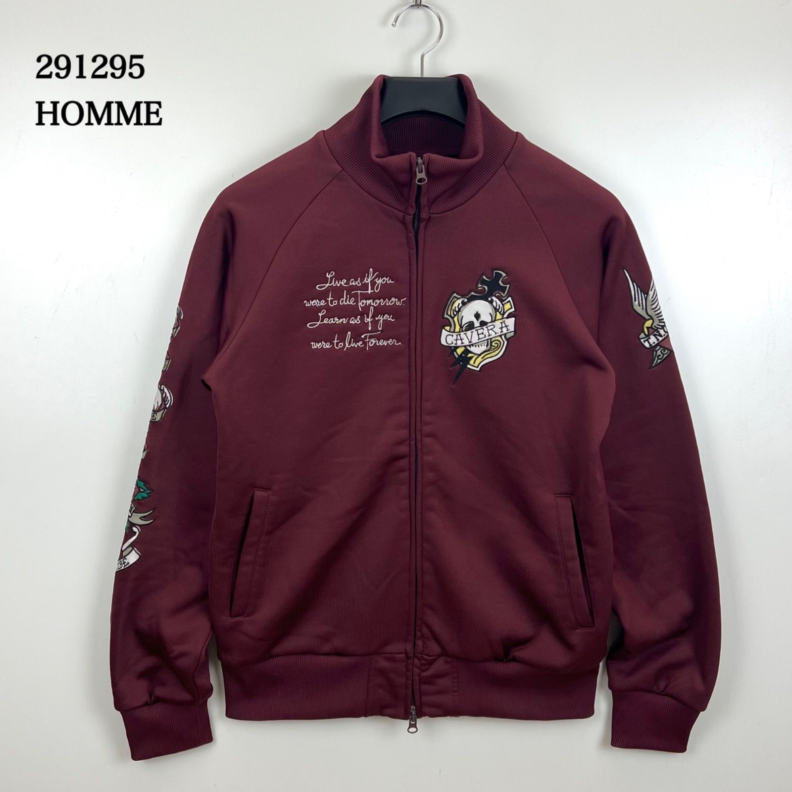 291295 HOMME 00s y2k archive TATOO track jacket L アーカイブ 