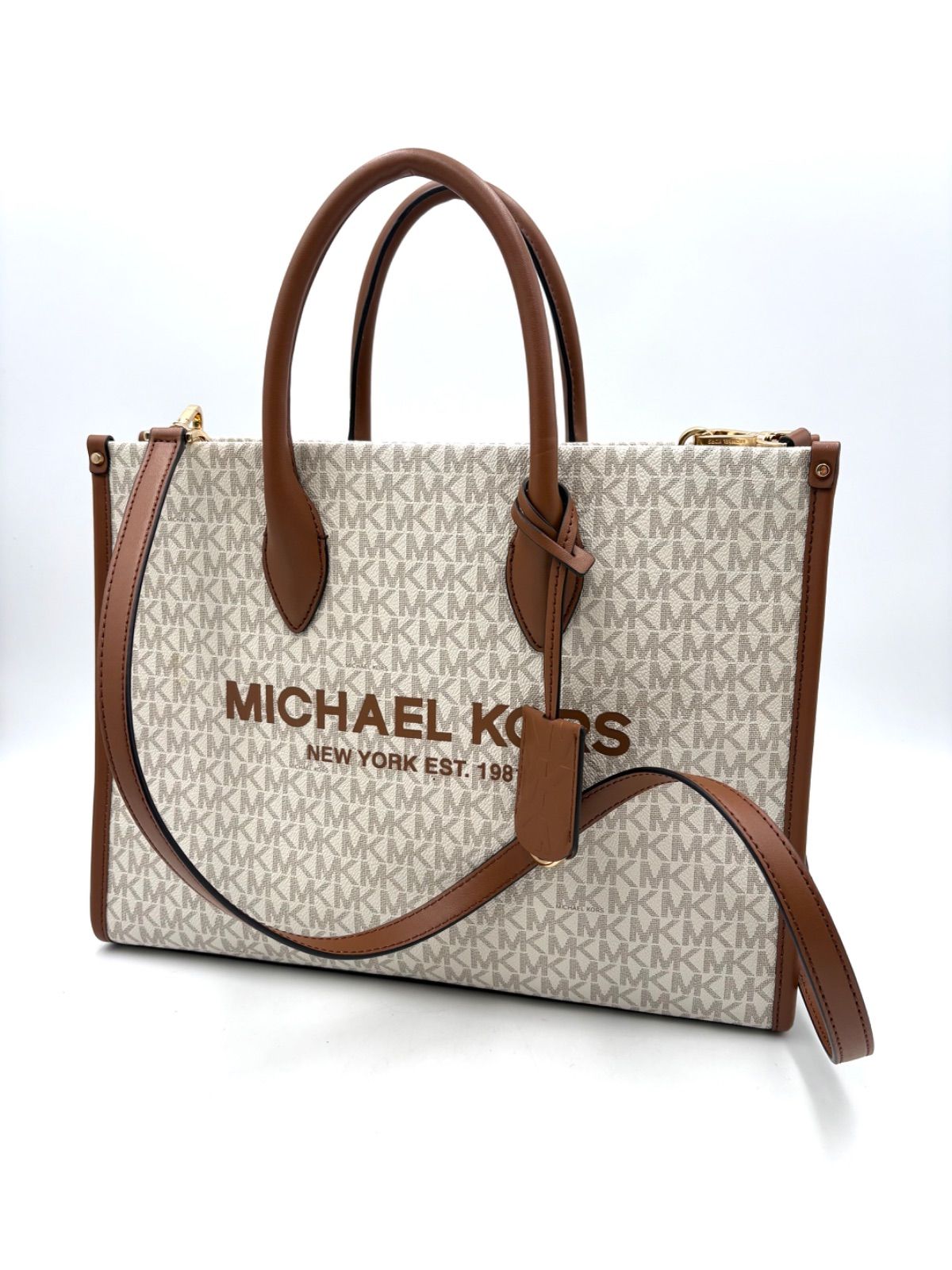 美品 MICHAEL KORS マイケルコース MD EW TOTE 2WAY トートバッグ 