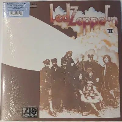 reissue LP 赤 ツェッペリン Led Zeppelin II