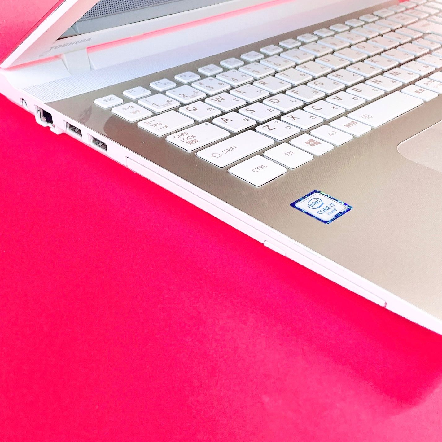 Corei7✨️ゴールド薄型ノートPC dynabook SSD16GB - メルカリ