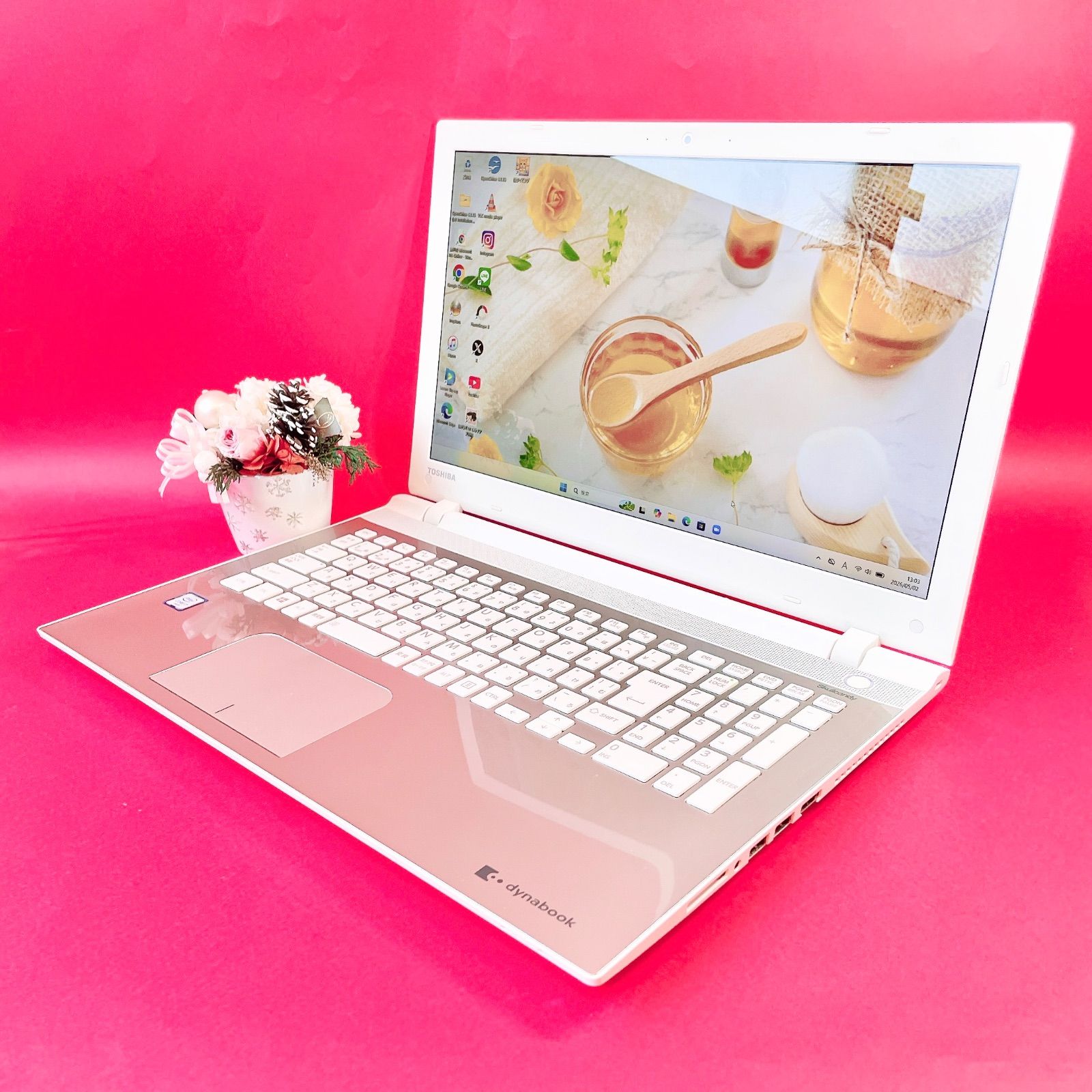 Corei7✨️ゴールド薄型ノートPC dynabook SSD16GB - メルカリ