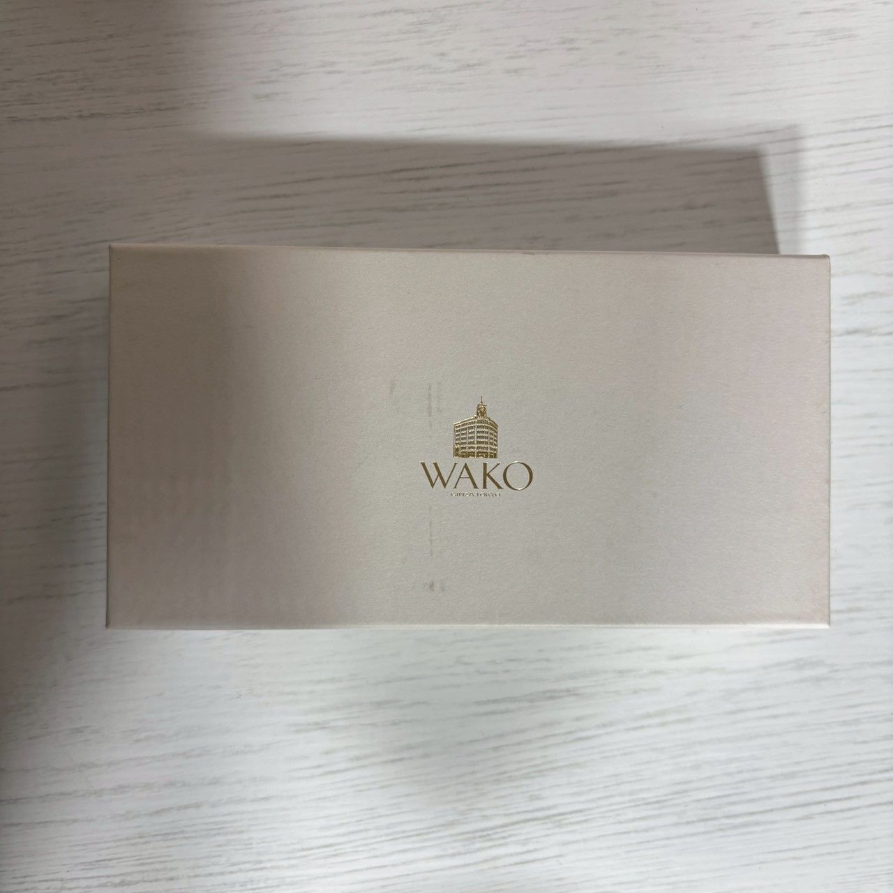WAKO 銀座和光 長財布 ウォレット レザー 箱付き 超美品 ネイビー 