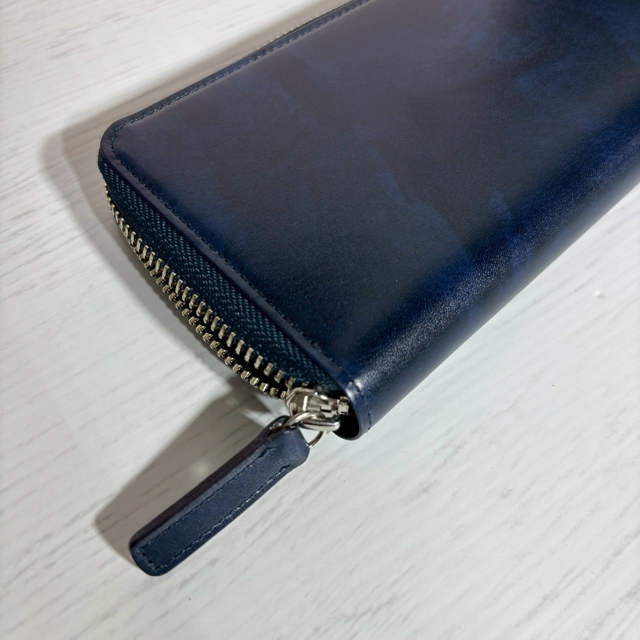 WAKO 銀座和光 長財布 ウォレット レザー 箱付き 超美品 ネイビー 