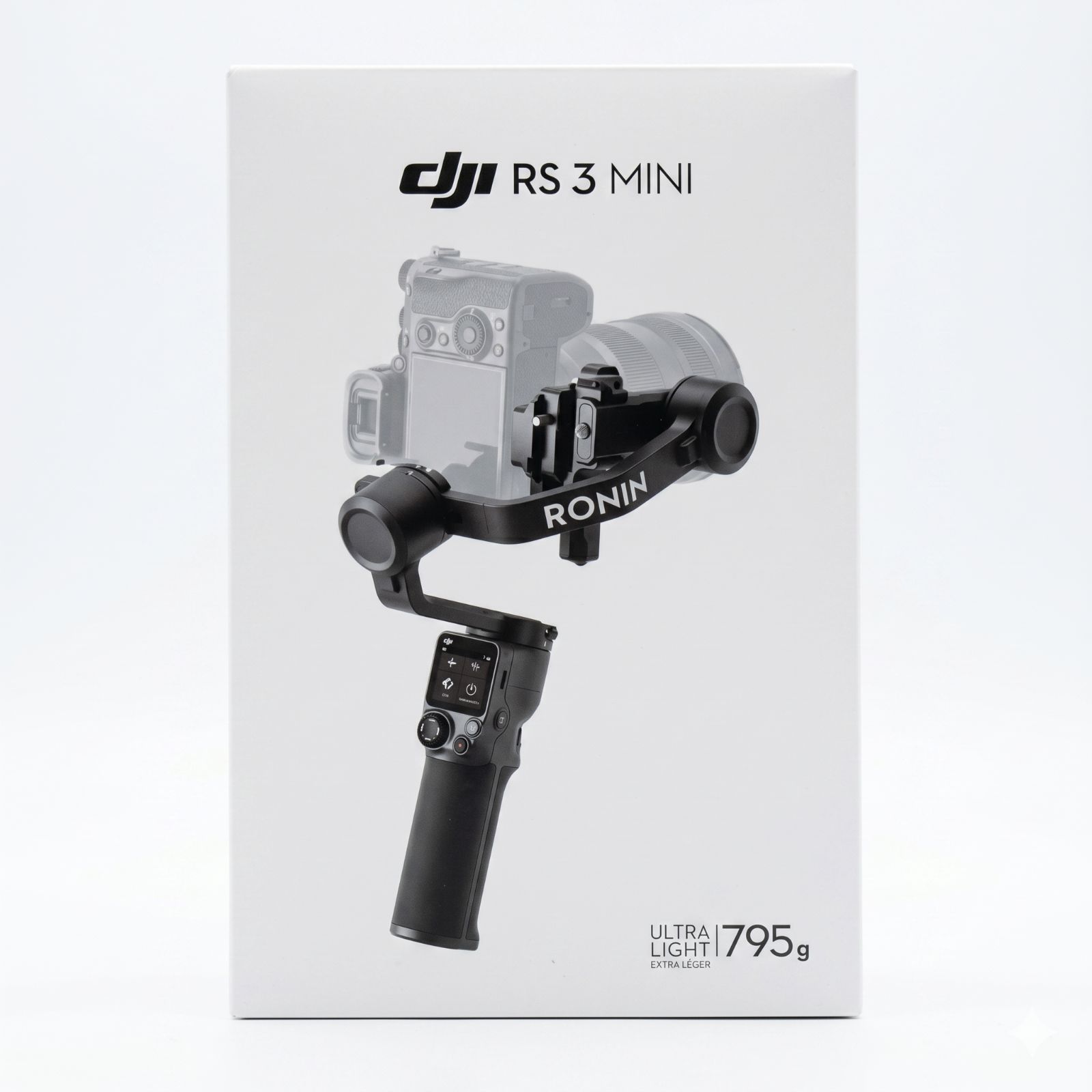 中古 DJI RS 3 Mini 3軸ジンバル軽量スタビライザー ビデオカメラ 