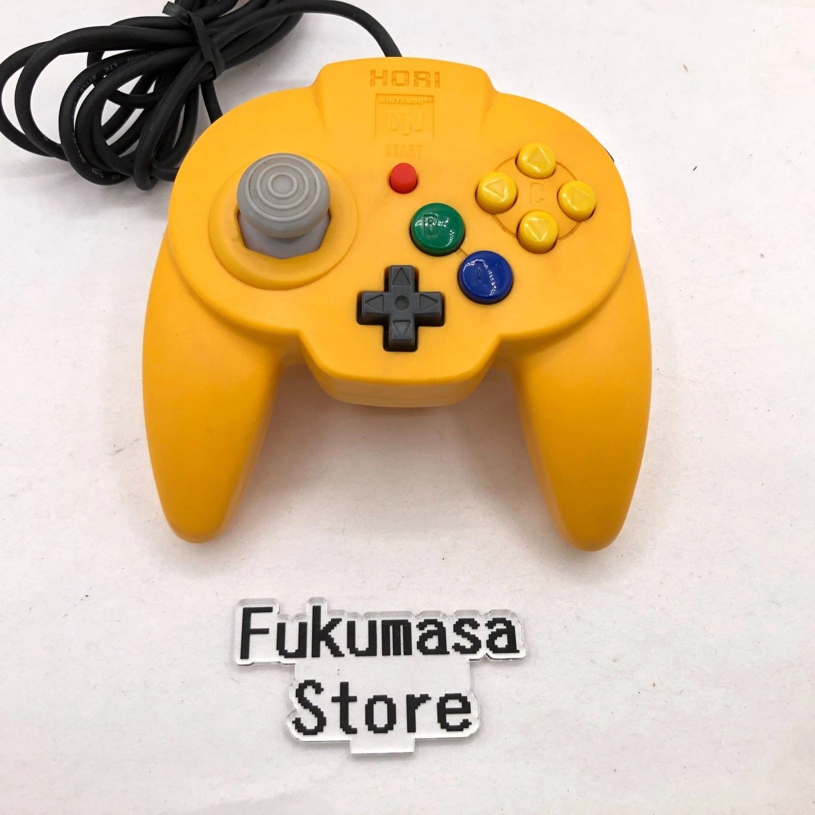【動作確認済み】ホリパッド ミニ イエロー ニンテンドー64 コントローラー 任天堂 4,665円