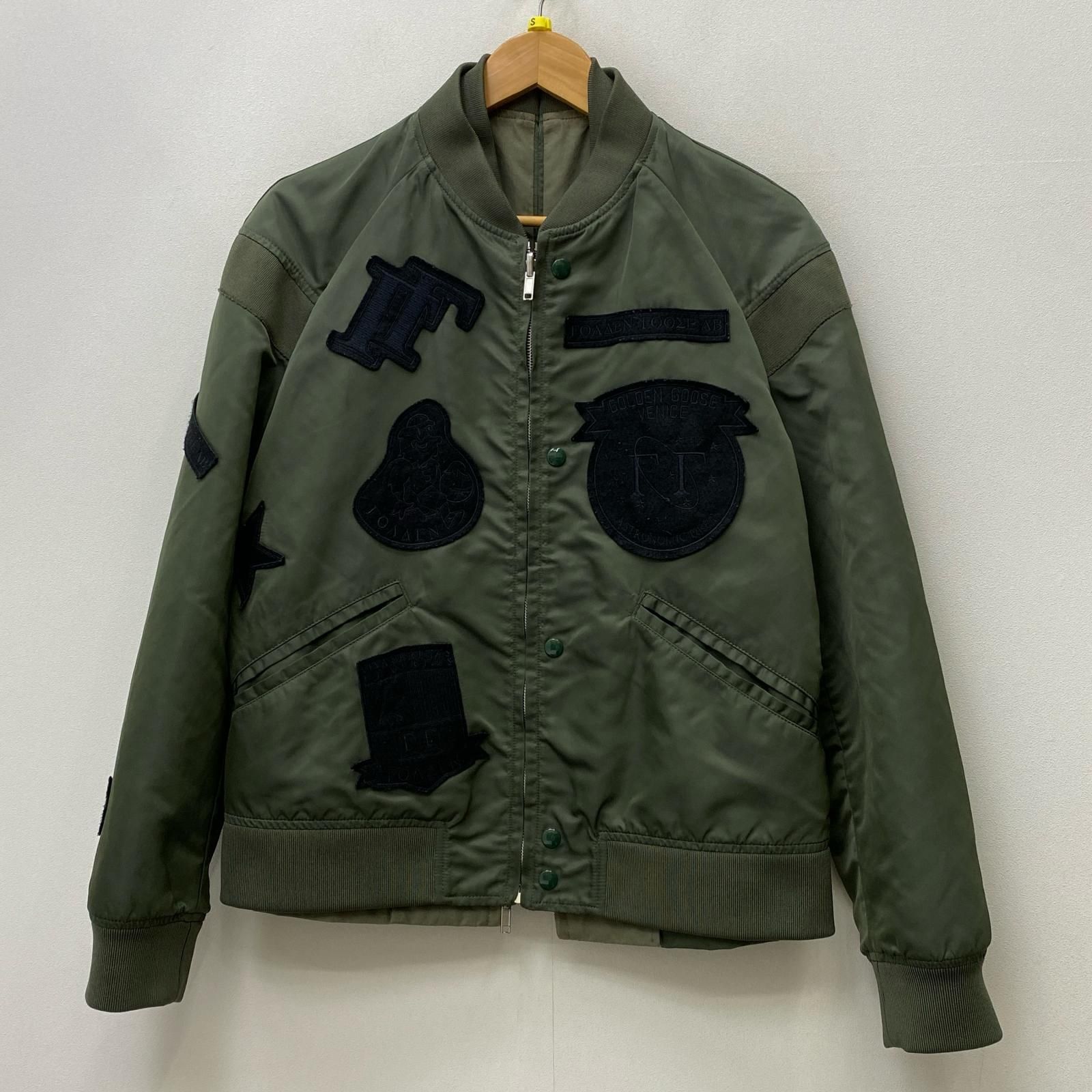 【加古川店】 中古 GOLDEN GOOSE DELUXE BRAND | ゴールデングースデラックスブランド ミリタリージャケット ブランド名:GOLDEN GOOSE カーキ 【108】