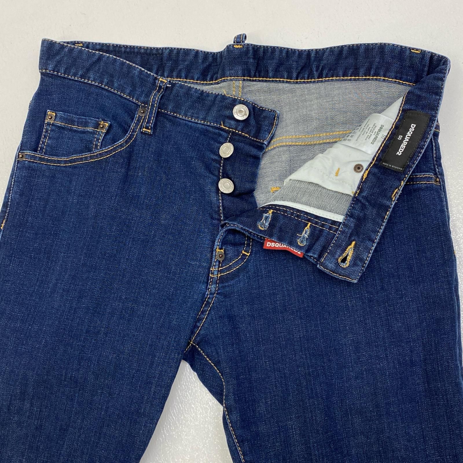 【加古川店】 中古 DSQUARED2 | ディースクエアード デニムパンツ Skater Jean S74LB1198 国内正規品 インディゴ サイズ：50 【108】 加古川店】 中古 DSQUARED2 | ディースクエアード デニムパンツ Skater