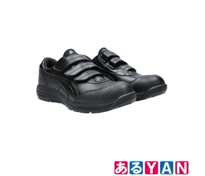 (新品 未使用)[アシックス] 安全靴/作業靴 ウィンジョブ CP311 ベルト 人工皮革 ブラック/ブラック 23.0cm 3E 4570158395632