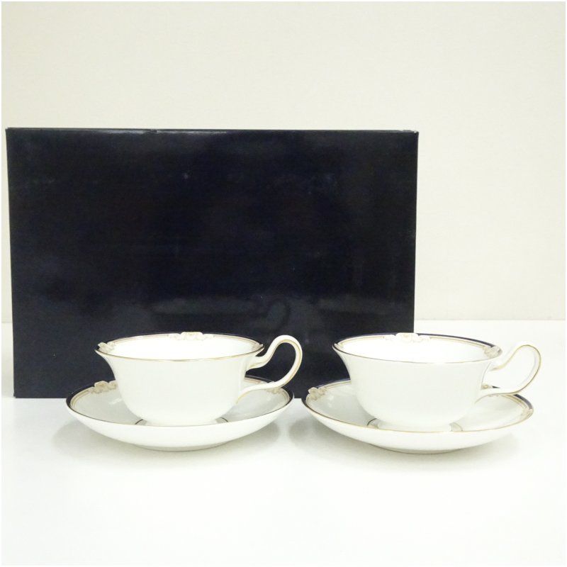 WEDGWOOD　ウェッジウッド　キャベンディッシュ　カップソーサーペア（紙箱） 食器 おしゃれ かわいい お茶 茶器 アンティーク インテリア 普段使い 来客 テーブルウェア
