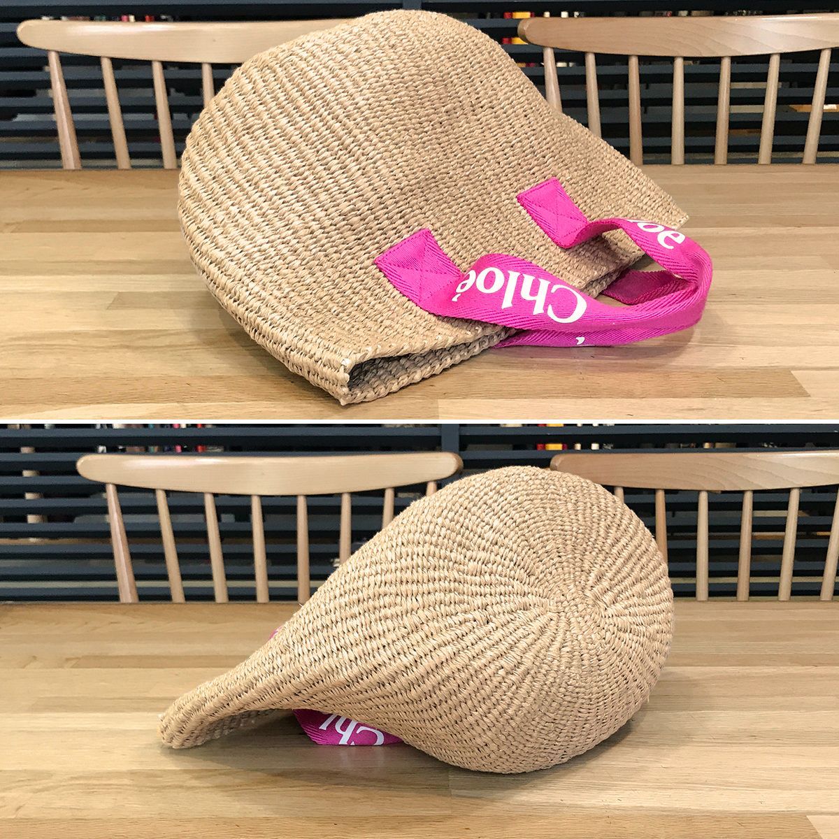 超美品 クロエ ミフココラボ 24SS かごバッグ ハンドバッグ トートバッグ 超美品 クロエ ミフココラボ 24SS かごバッグ ハンドバッグ トート