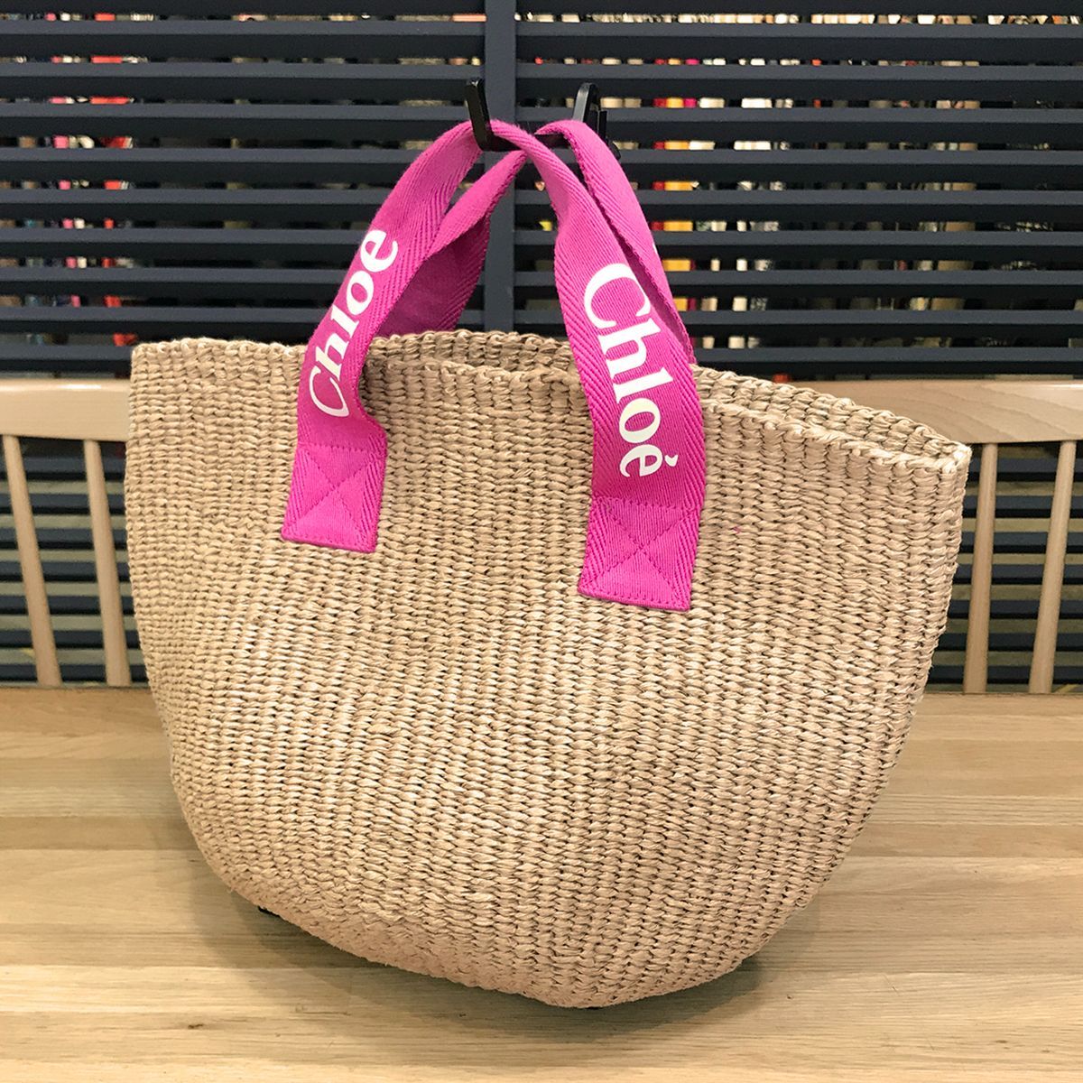 超美品 クロエ ミフココラボ 24SS かごバッグ ハンドバッグ トートバッグ 超美品 クロエ ミフココラボ 24SS かごバッグ ハンドバッグ トート