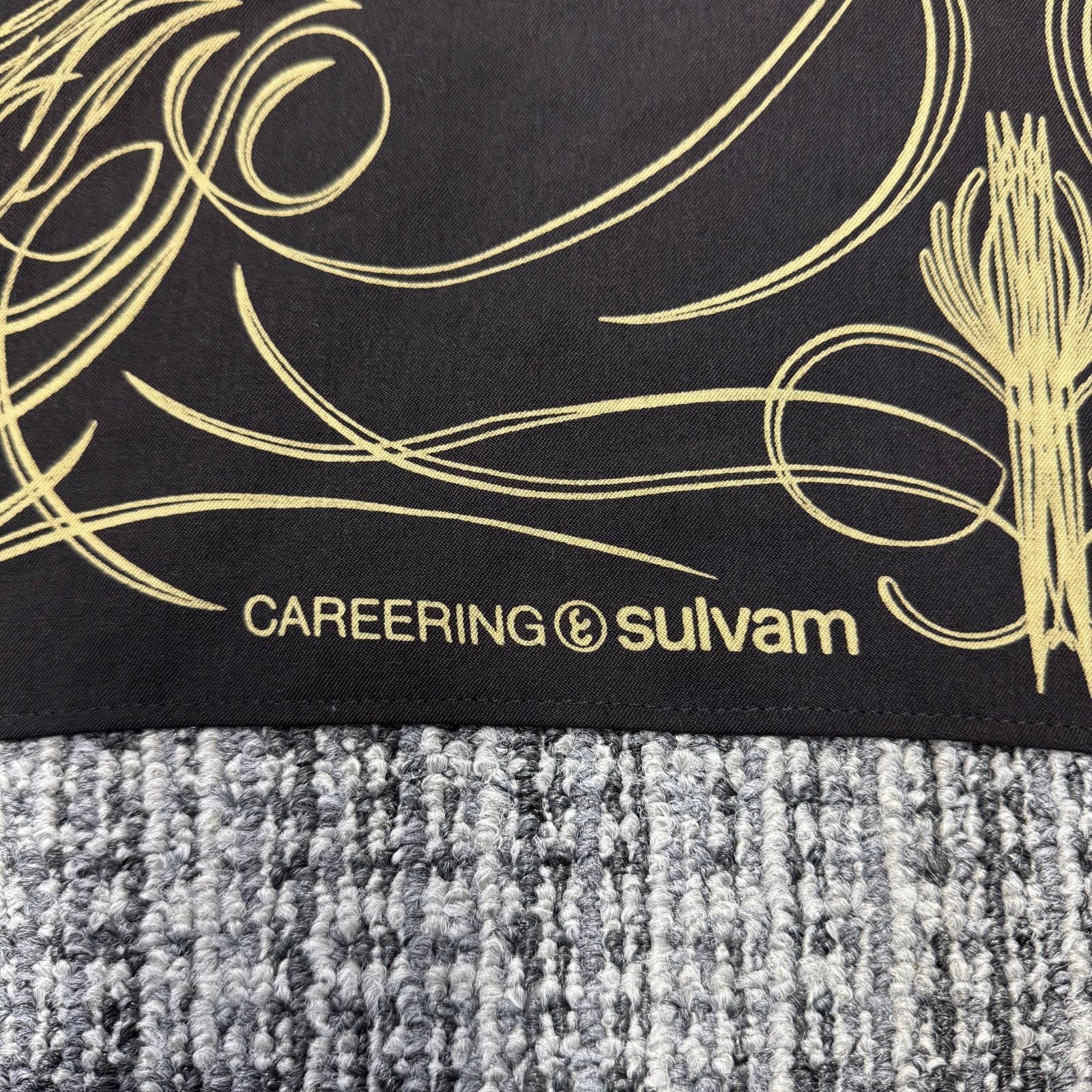 参考上代33,000円 sulvam × CAREERING 30th SP SCARF スカーフ コラボ