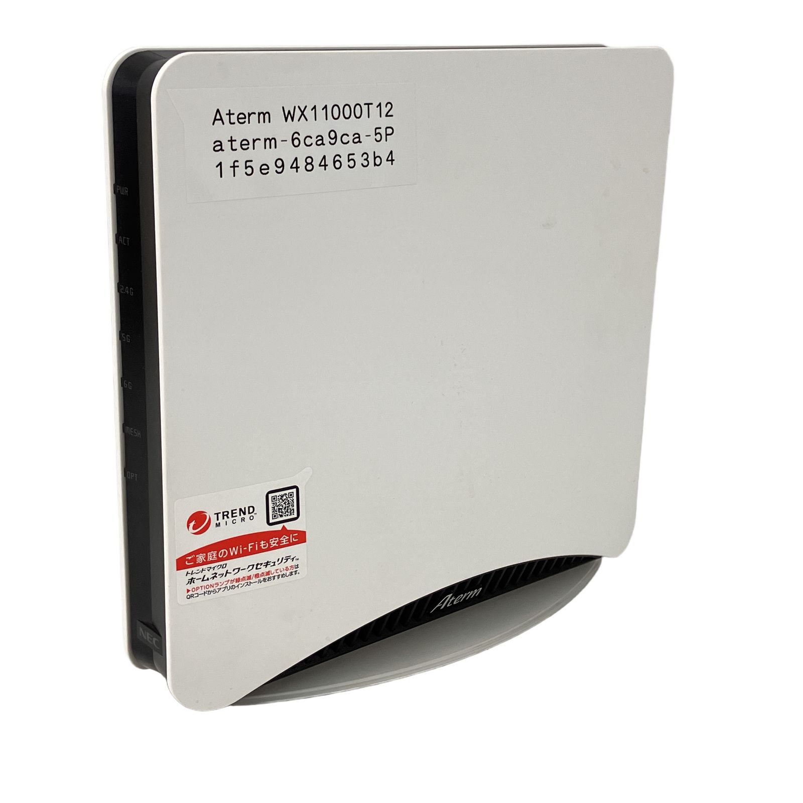 NEC Aterm WX11000T12 無線LAN Wi-Fi ルーター 家電 中古Z11226052