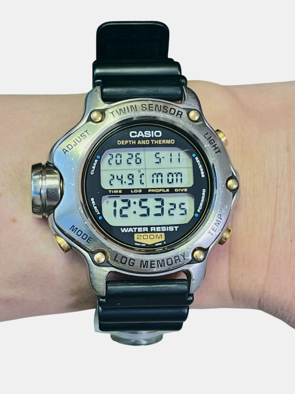 1992s CASIO コメント無視王 時計