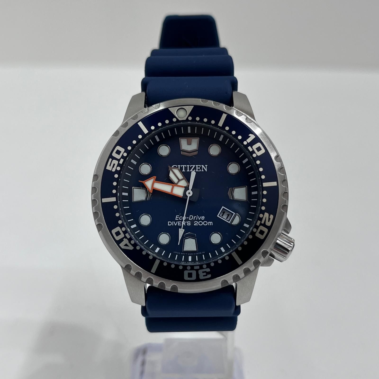 【加古川店】 中古 CITIZEN | シチズン 腕時計 ECO-DRIVE PROMASTER DIVER'S BN0151-17L ネイビー 【131】