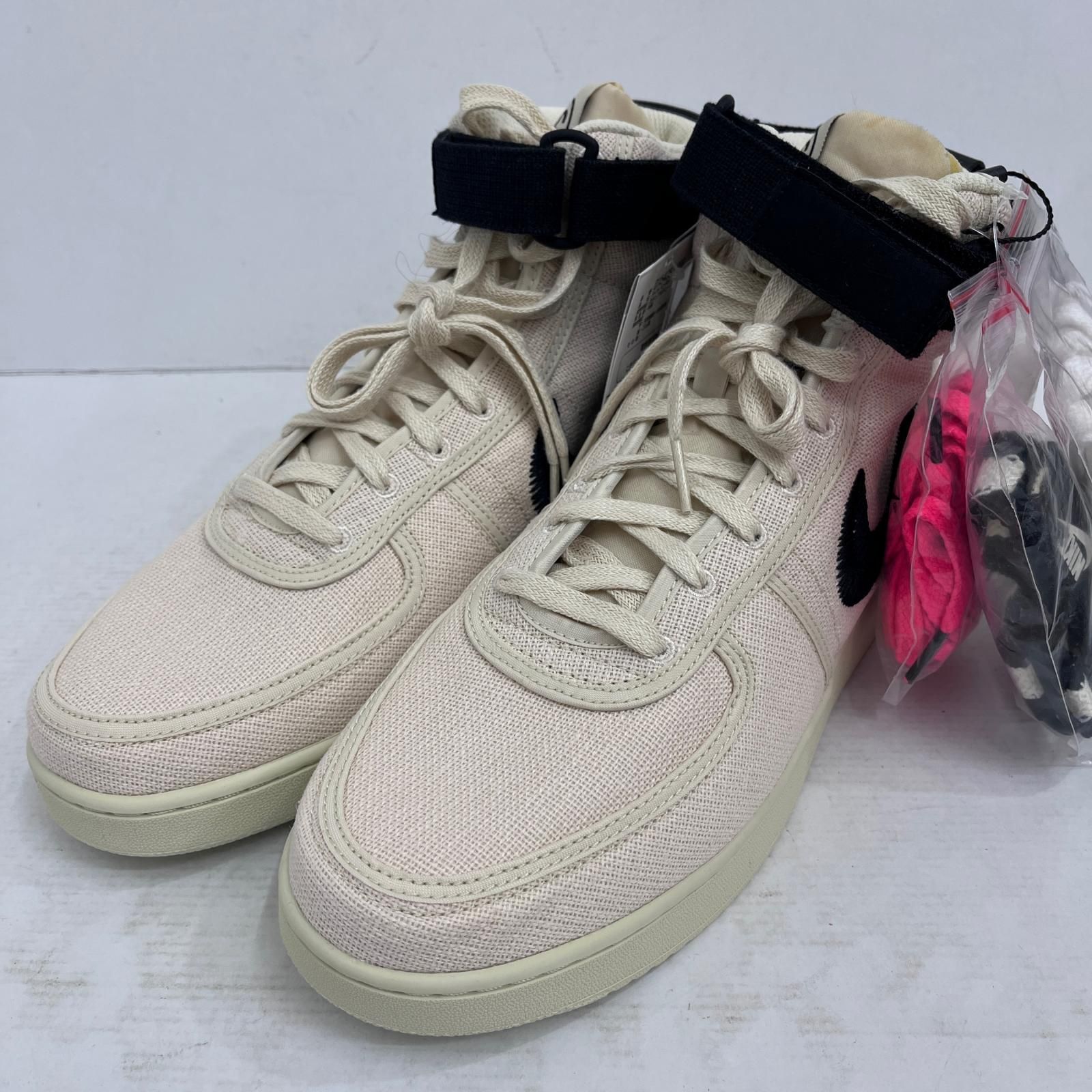 【加古川店】 中古 NIKE | ナイキ スニーカー Vandal High ×Stussy DX5425-200 アイボリー 29cm 【126】 加古川店】 中古 NIKE | ナイキ スニーカー Vandal High ×Stussy