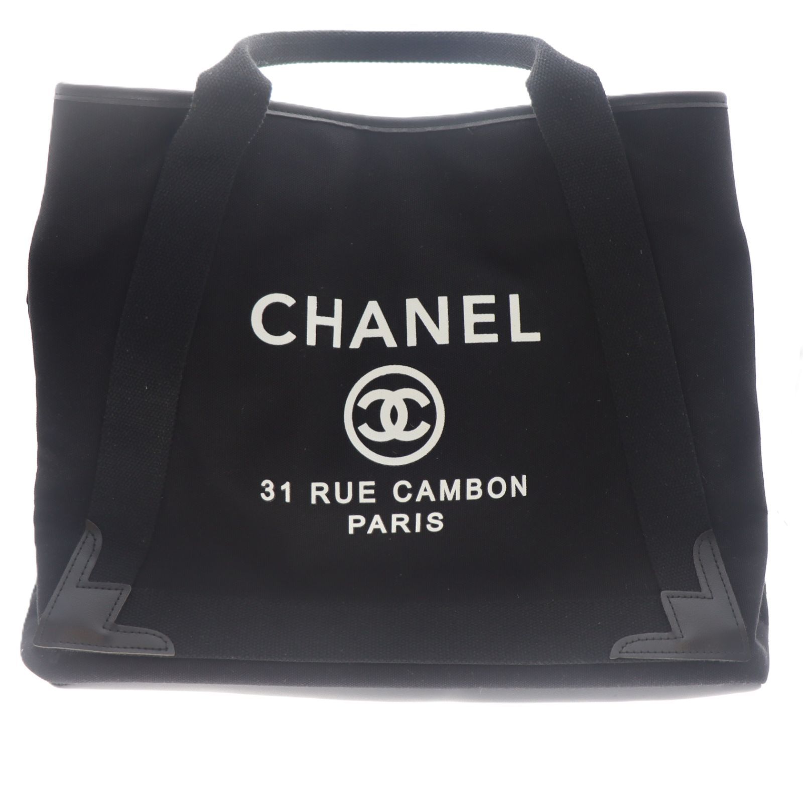美品CHANEL ノベルティ トートバッグ ブラック 大容量 ショルダー