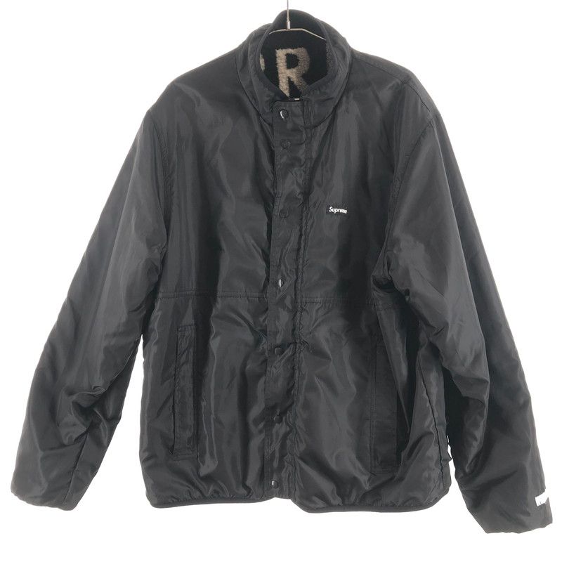 【中古品】 SUPREME シュプリーム REVERSIBLE LOGO FLEECE JACKET リバーシブルジャケット 【149-260511-sy-01-otoh】
