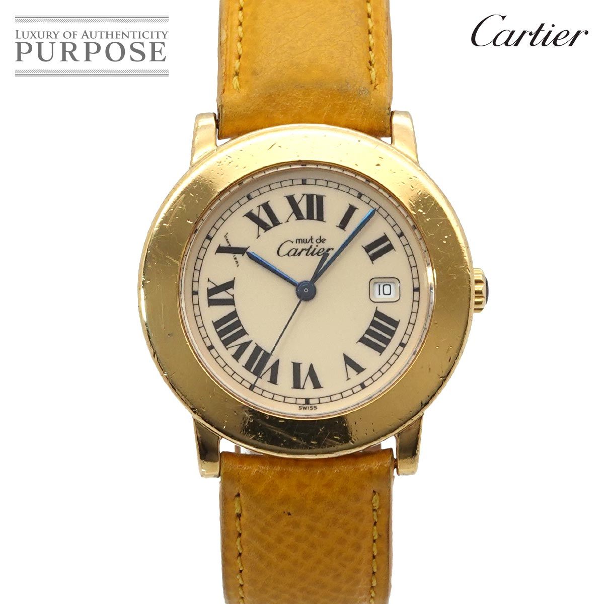 カルティエ Cartier マストロンドLM ヴェルメイユ W1006822 【中古】 Cartier】カルティエ『マストロンド ヴェルメイユ LM』W1006822 メンズ