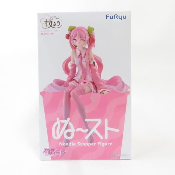 中古 未開封品 ぬーどるストッパーフィギュア 初音ミク 桜ミク2026