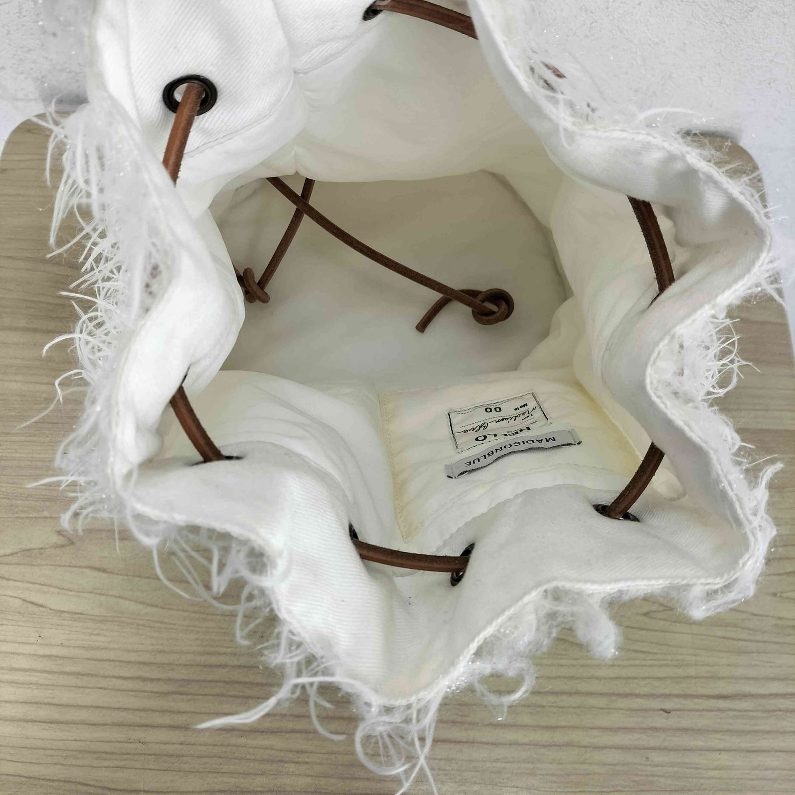 ショルダーバッグ MADISONBLUE  DRAWSTRING BAG EYELASH DRAWSTRING BAG EYELASH | WOMEN,GOODS | MADISONBLUE