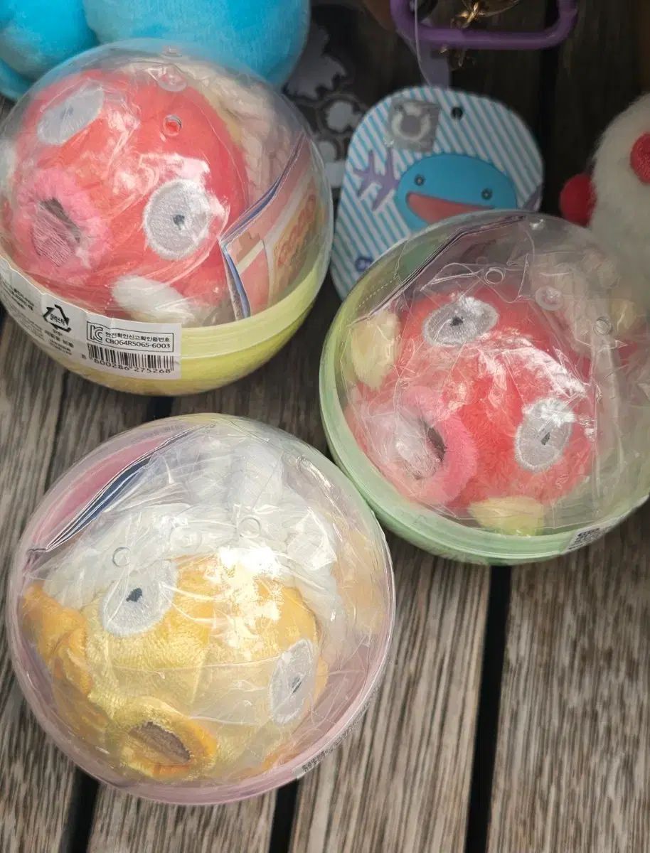 ポケットモンスター 30周年 厄除け コイキング キーホルダー 3種セット