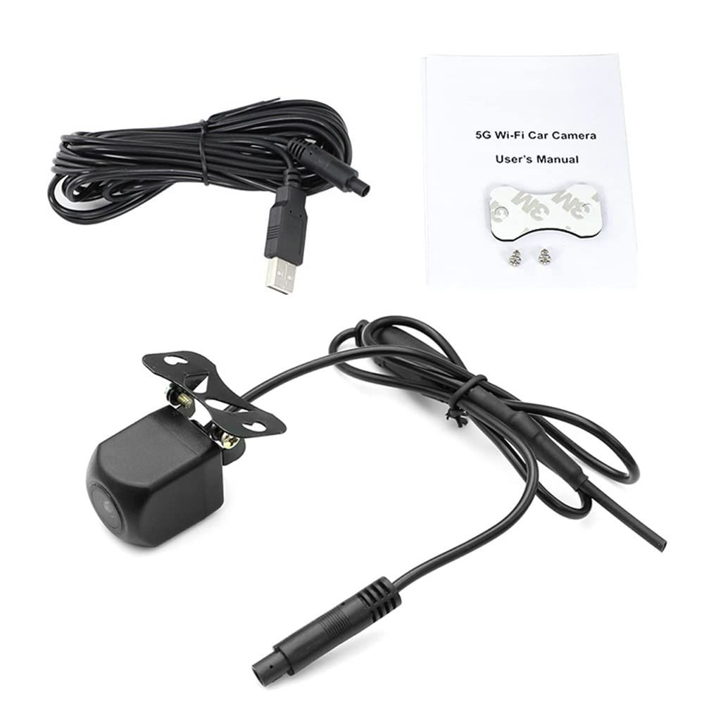 Wi-Fi内蔵ワイヤレスバックカメラ USB給電式 iOS/Android対応 アプリで映像確認 USB電源式で取付簡単 映像配線不要 防水等級IP66 スマホでリアルタイム映像表示 録画可 FMTY10USB