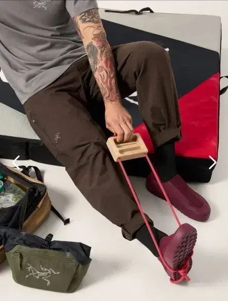 34 ARC'TERYX アークテリクス クロニン コットン パンツ carob