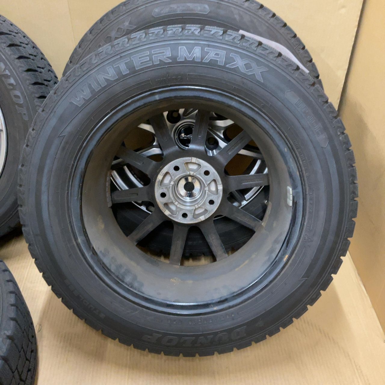 DUNLOP WINTER MAXX WM02 205/60R16 16インチ EuroSpeed タイヤ 