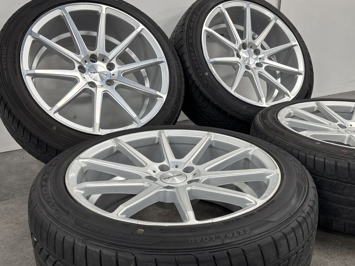 交換用に】ハイペリオン CVX 19in 8.5J+35 9.5J+38 PCD114.3 