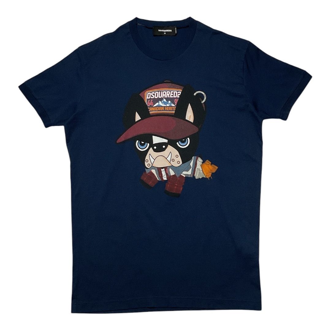 新着】 DSQUARED2 ディースクエアード グラフィック Tシャツ メンズ M 