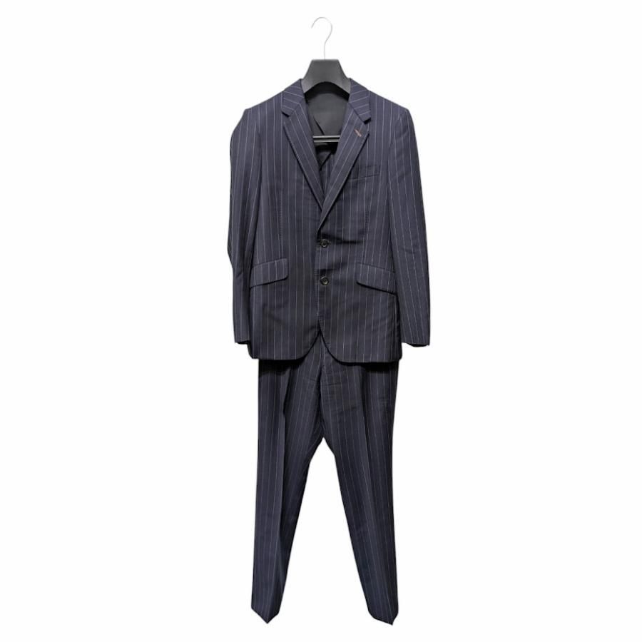 匿名発送　新品未使用タグ付　Paul Smith ダブルストライプセットアップ ストライプ シアサッカー ダブルブレスト ジャケット / Paul Smith