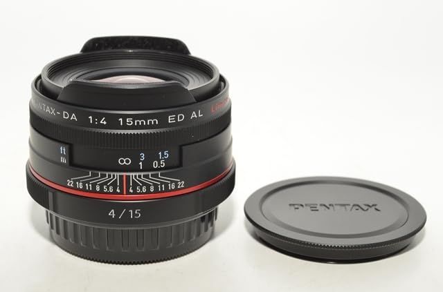 1014★美品★PENTAX HD PENTAX-DA15㎜ F4 ED AL LTD