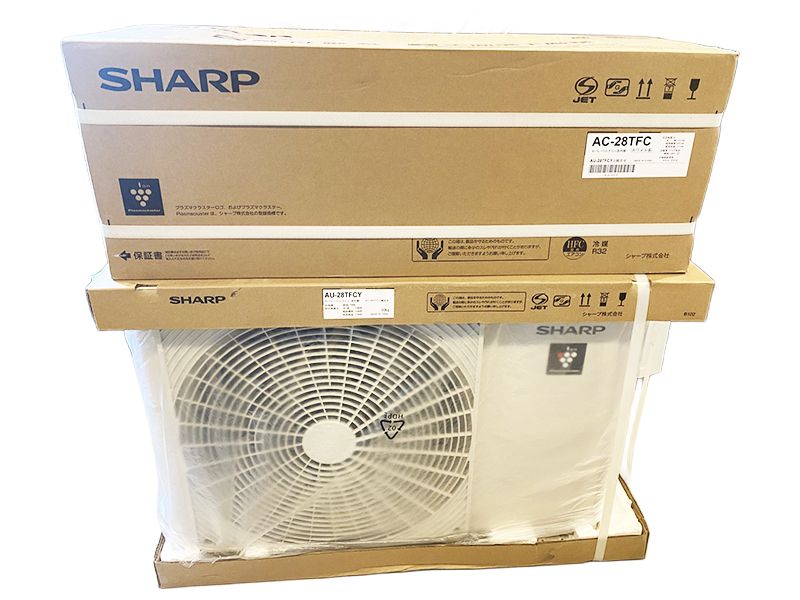 シャープ ルームエアコン AC-28TFC-W(AC-28TFC + AU-28TFCY) 2025年モデル 10畳用 SHARP