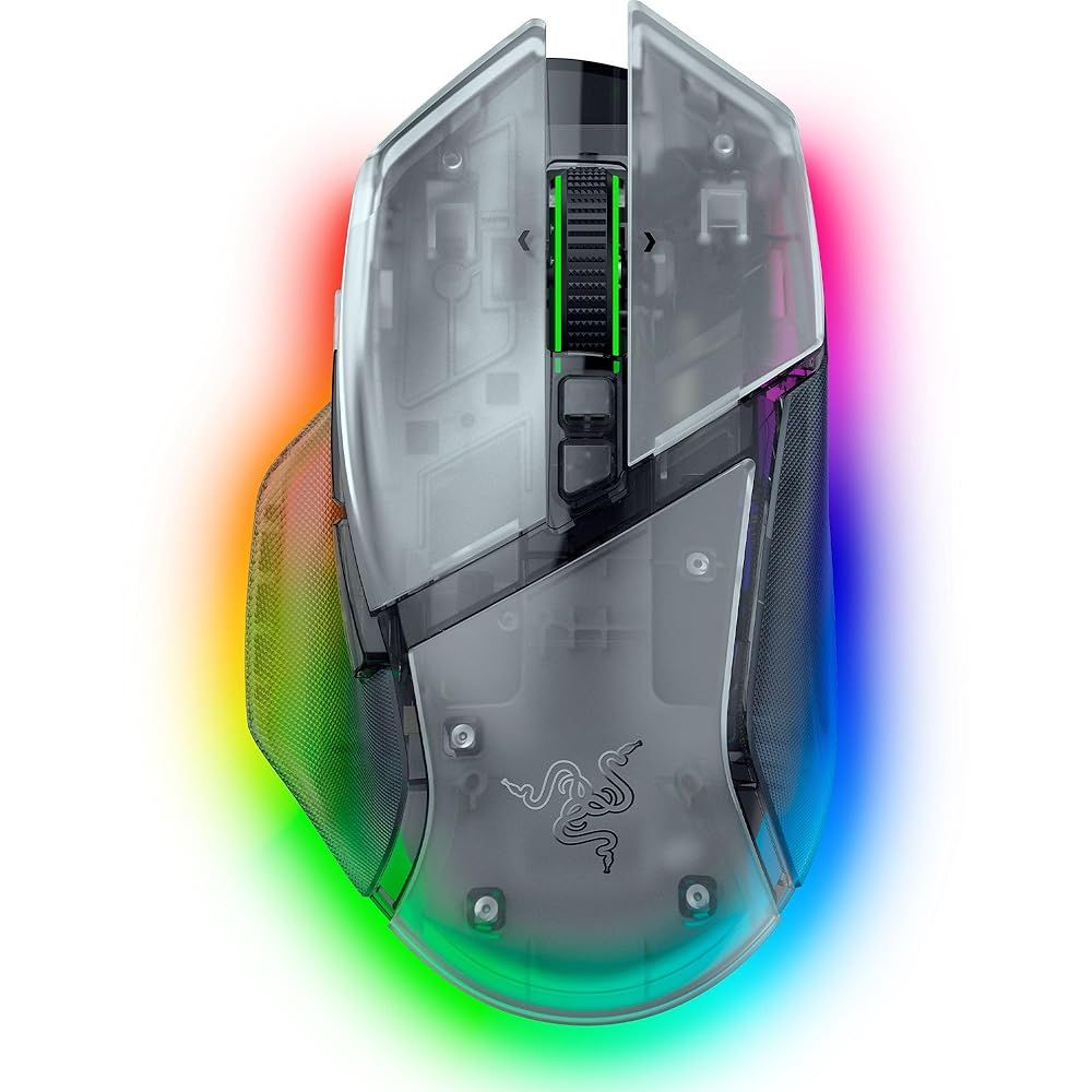 Razer レイザー ゲーミングマウス Basilisk V3 Pro 35K Phantom White Edition RZ01-05240400-R3A1