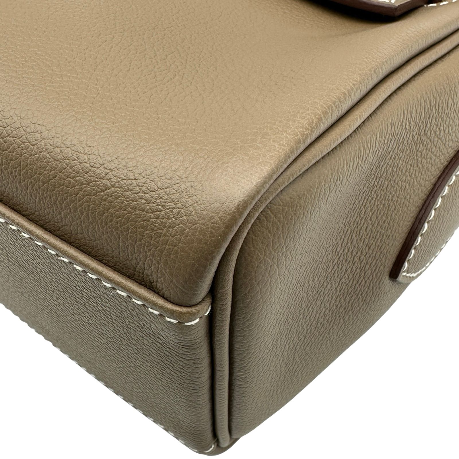 エルメス HERMES ケリーメッセンジャーPM ケリーメッセンジャー PM バッグ ショルダーバッグ エバーカラー エトゥープ Etoupe グレー gray シルバー金具 エルメス HERMES ケリーメッセンジャーPM W刻 エトゥープ シルバー金具