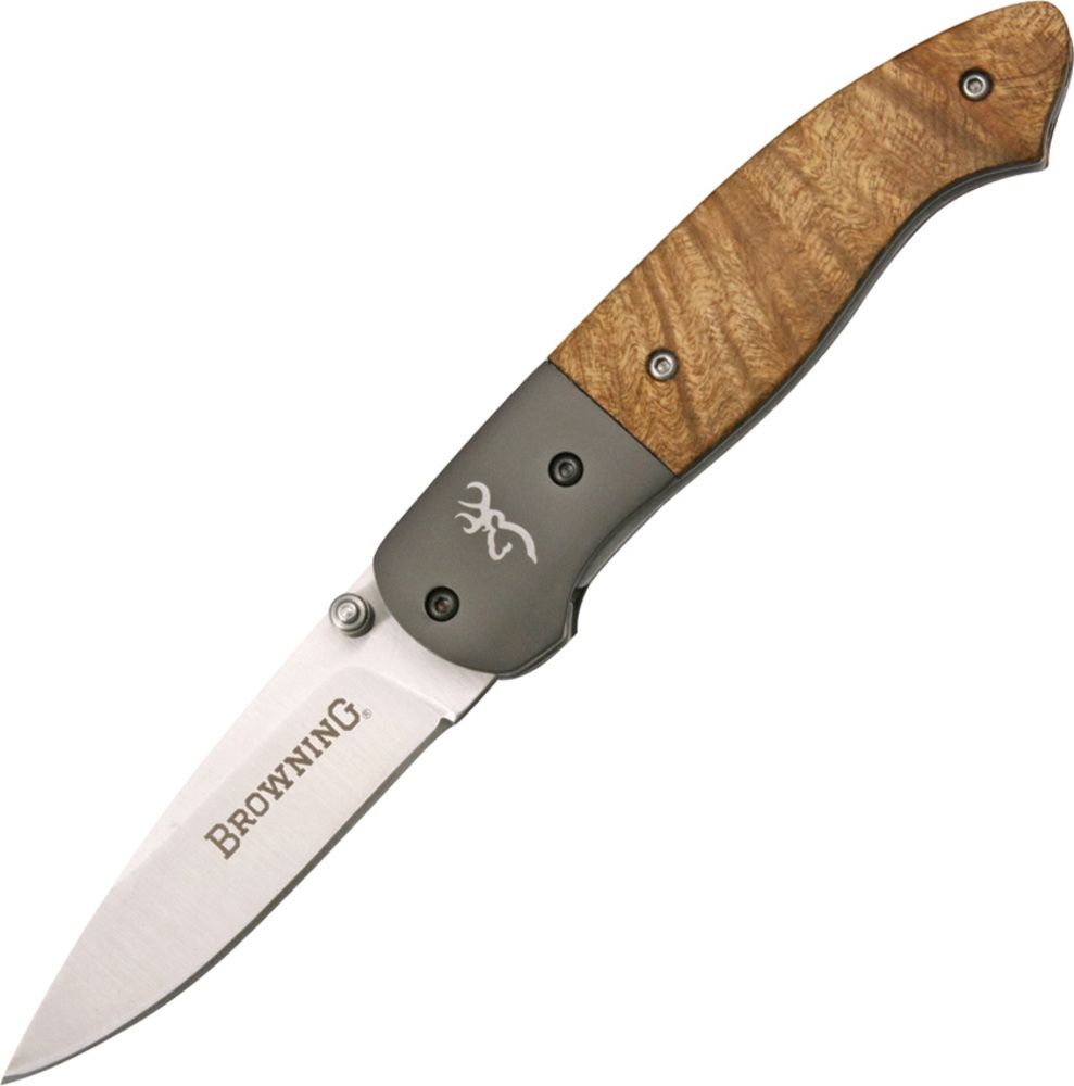 BROWNING 折りたたみナイフ ライナーロック式 ステンレス BR568 18歳以上