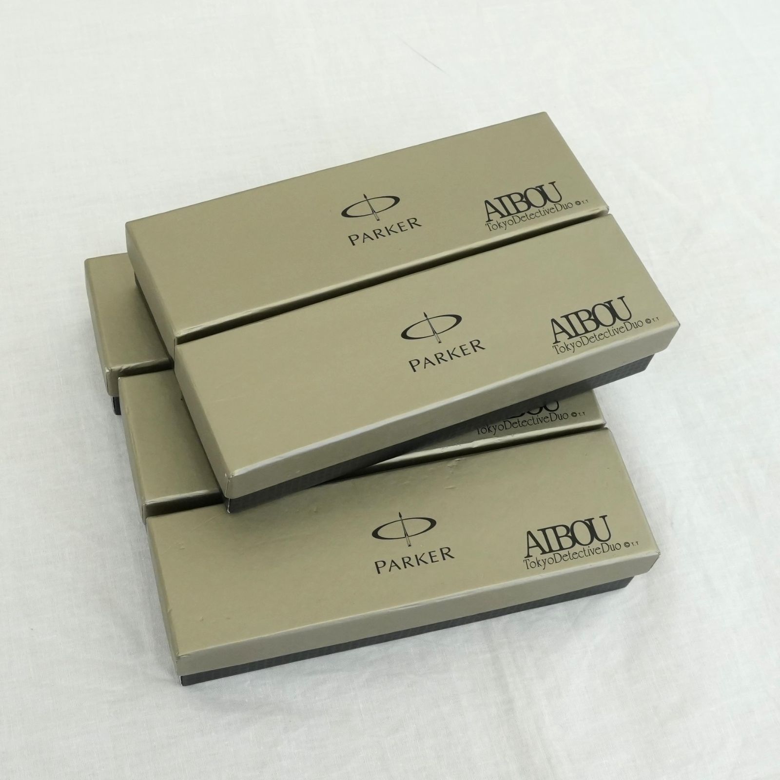 [KO]PARKER ジョッター ボールペン 5本セット ステンレススチール レッド CT 相棒モデル AIBOU Tokyo Detective Duo 杉下右京京