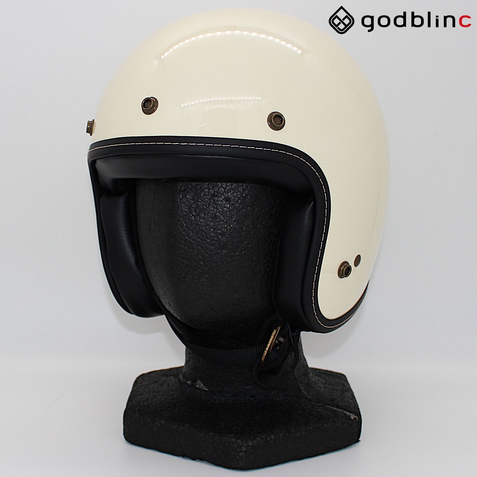 ZEALOT　フライボーイジェット2　CARBON HYBRID　WHITE/BLACK　Lサイズ　FJ0024　ジェットヘルメット
