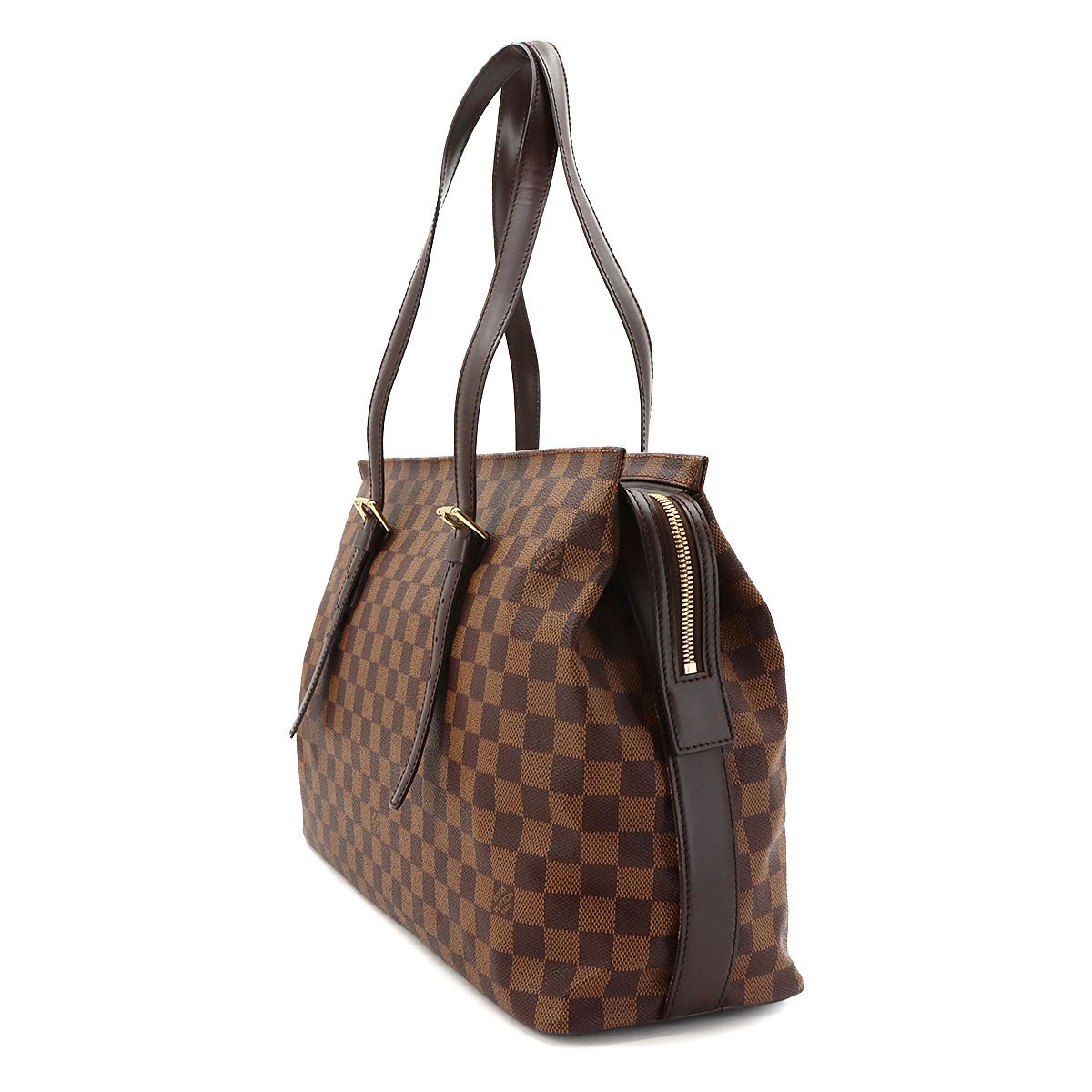 本物 ルイヴィトン LOUIS VUITTON LV チェルシー ダミエ エベヌ ショルダーバッグ トートバッグ ブラウン N51119 Chelsea ビトン バッグ 中古 楽天市場】本物 ルイヴィトン LOUIS VUITTON LV チェルシー ダミエ