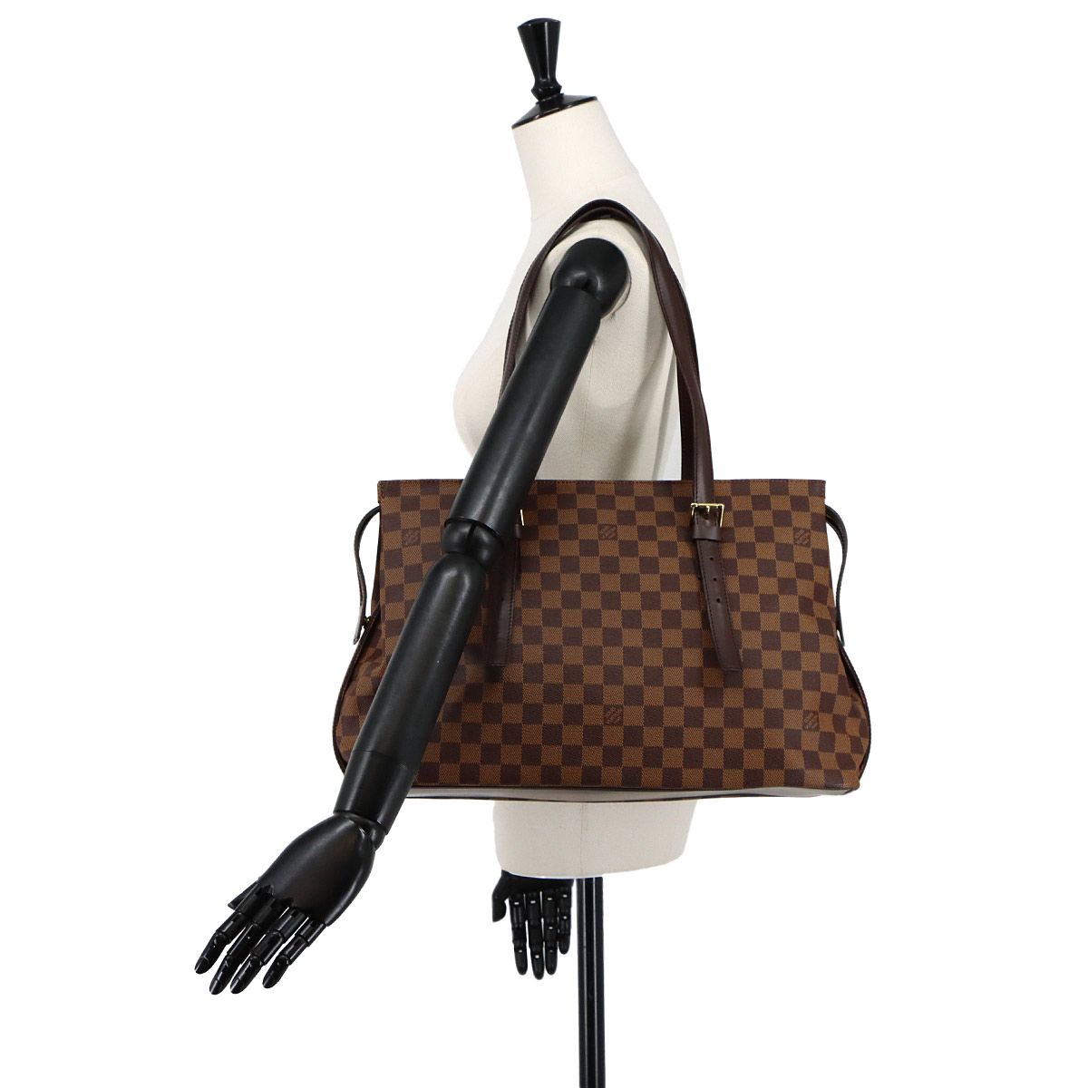 新品同様 ルイ ヴィトン LOUIS VUITTON ダミエ チェルシー トート