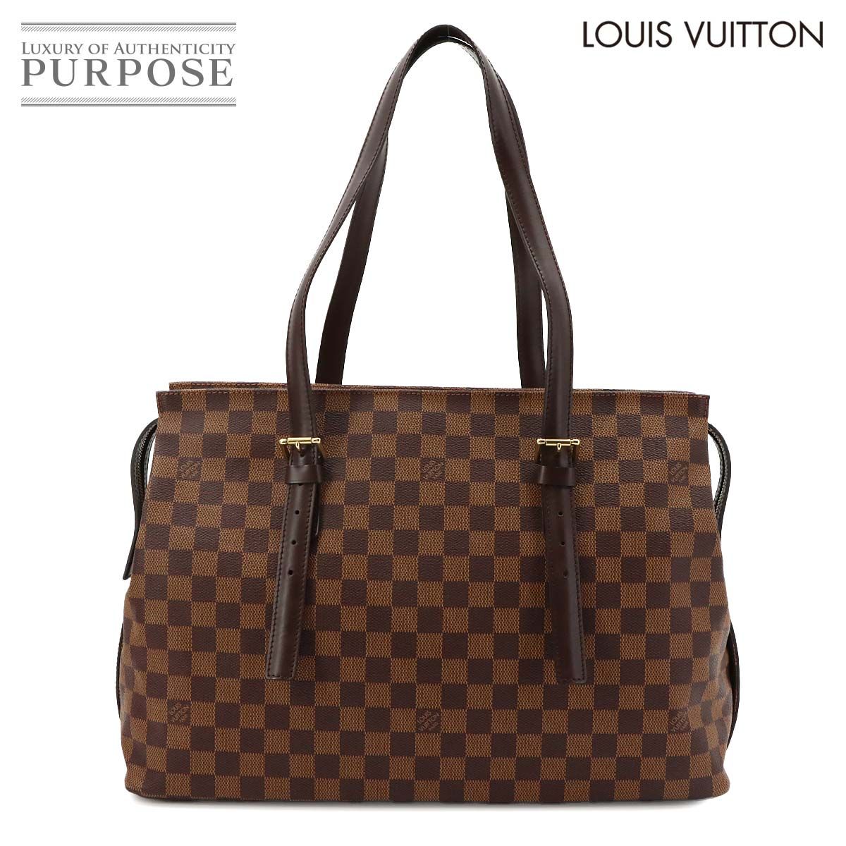 新品同様 ルイ ヴィトン LOUIS VUITTON ダミエ チェルシー トート