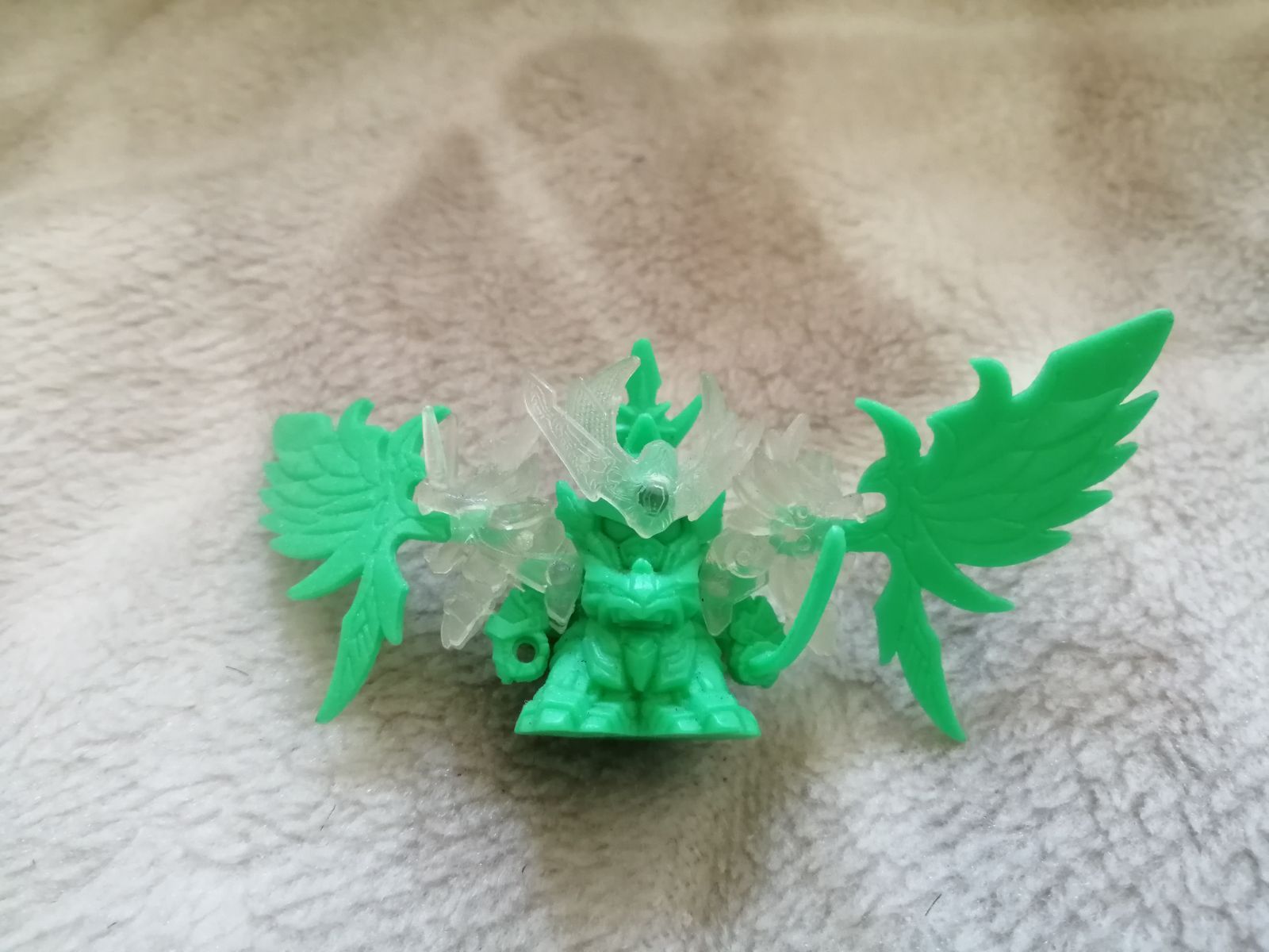 ガン消し　輝神大将軍 獅龍凰　緑　希少　レア